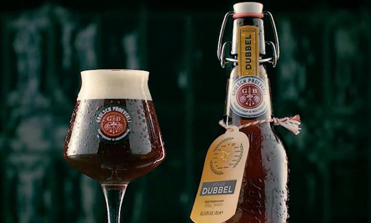 Reclame Grolsch Volle Dubbel